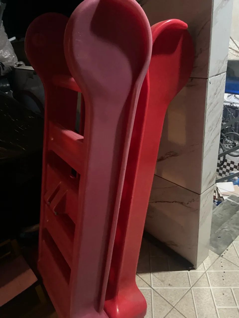 Escadas plásticas  5 degraus  - Foto 4