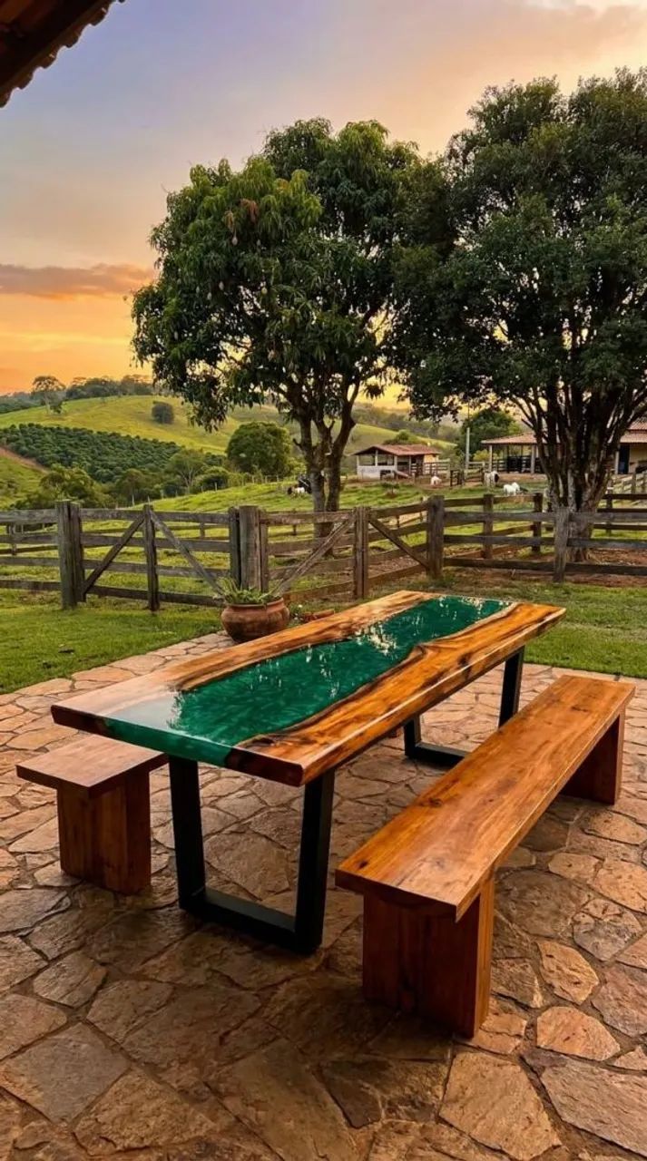 Mesa de resina - Foto 5