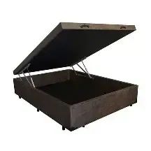 Base cama box com baú sleep casal 138x188 - Foto 2