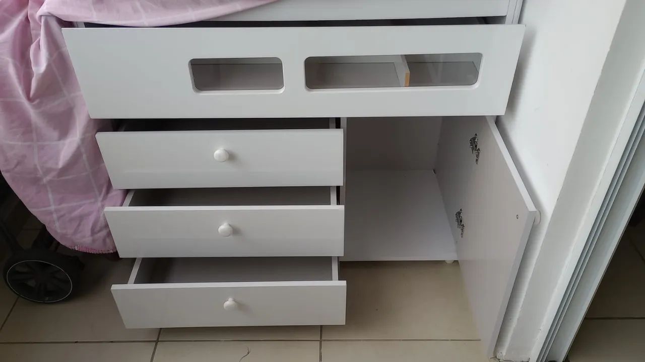 Cômoda de bebê  - Foto 2