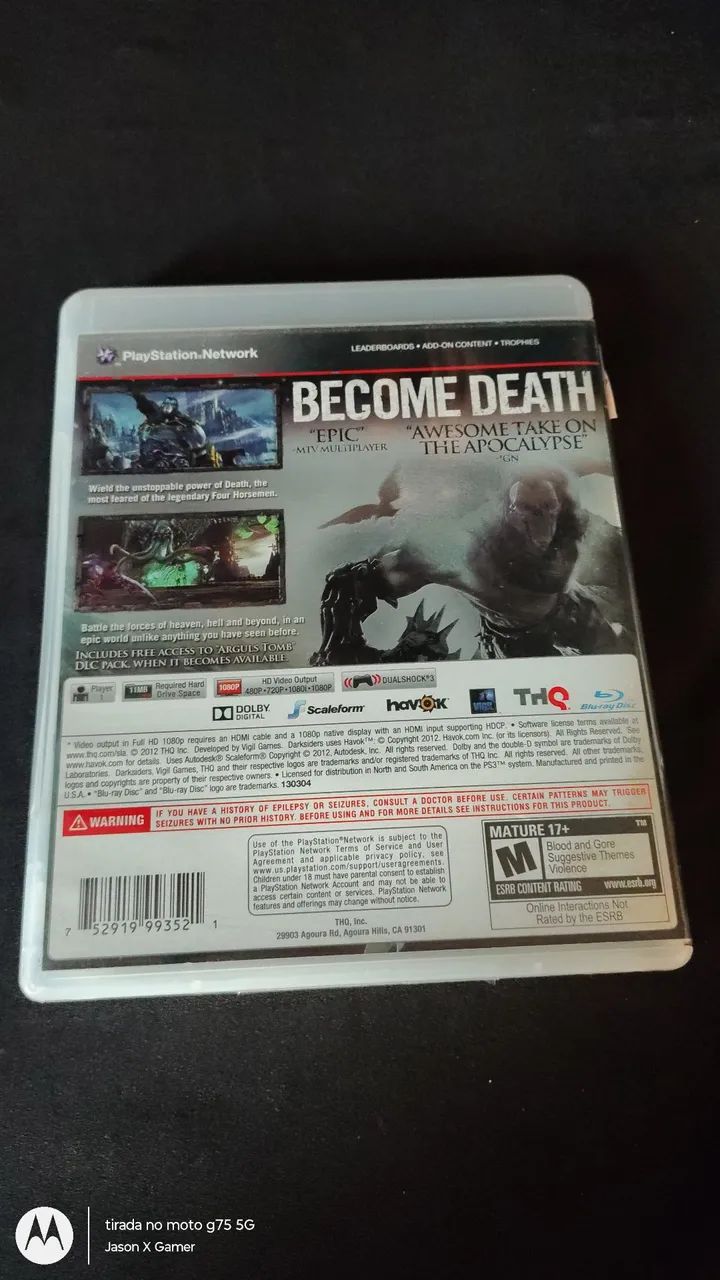 Jogo Darksiders 2 PS3  - Foto 2