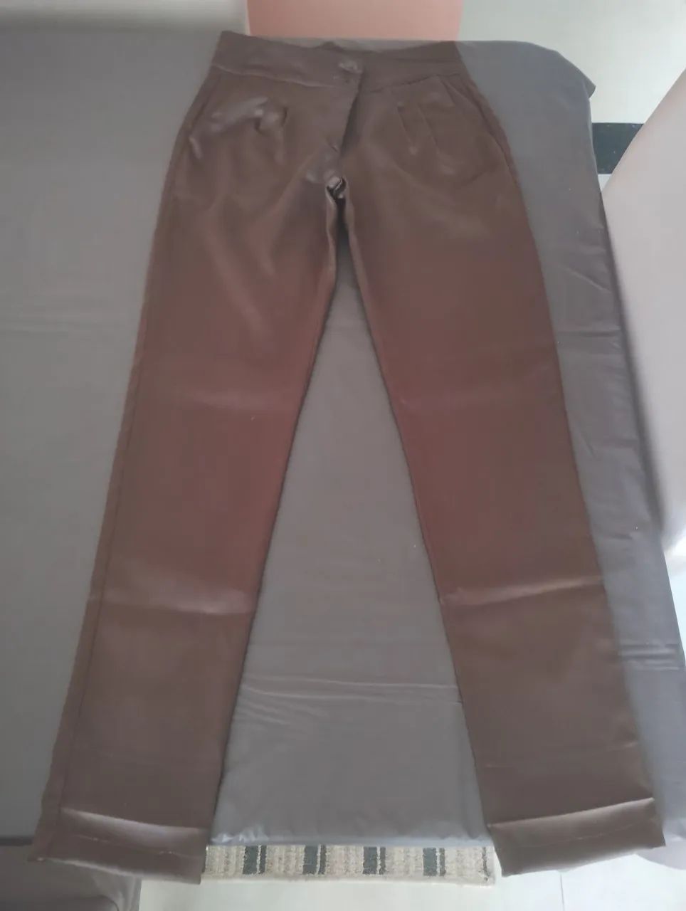 Calça Alfaiataria Marrom