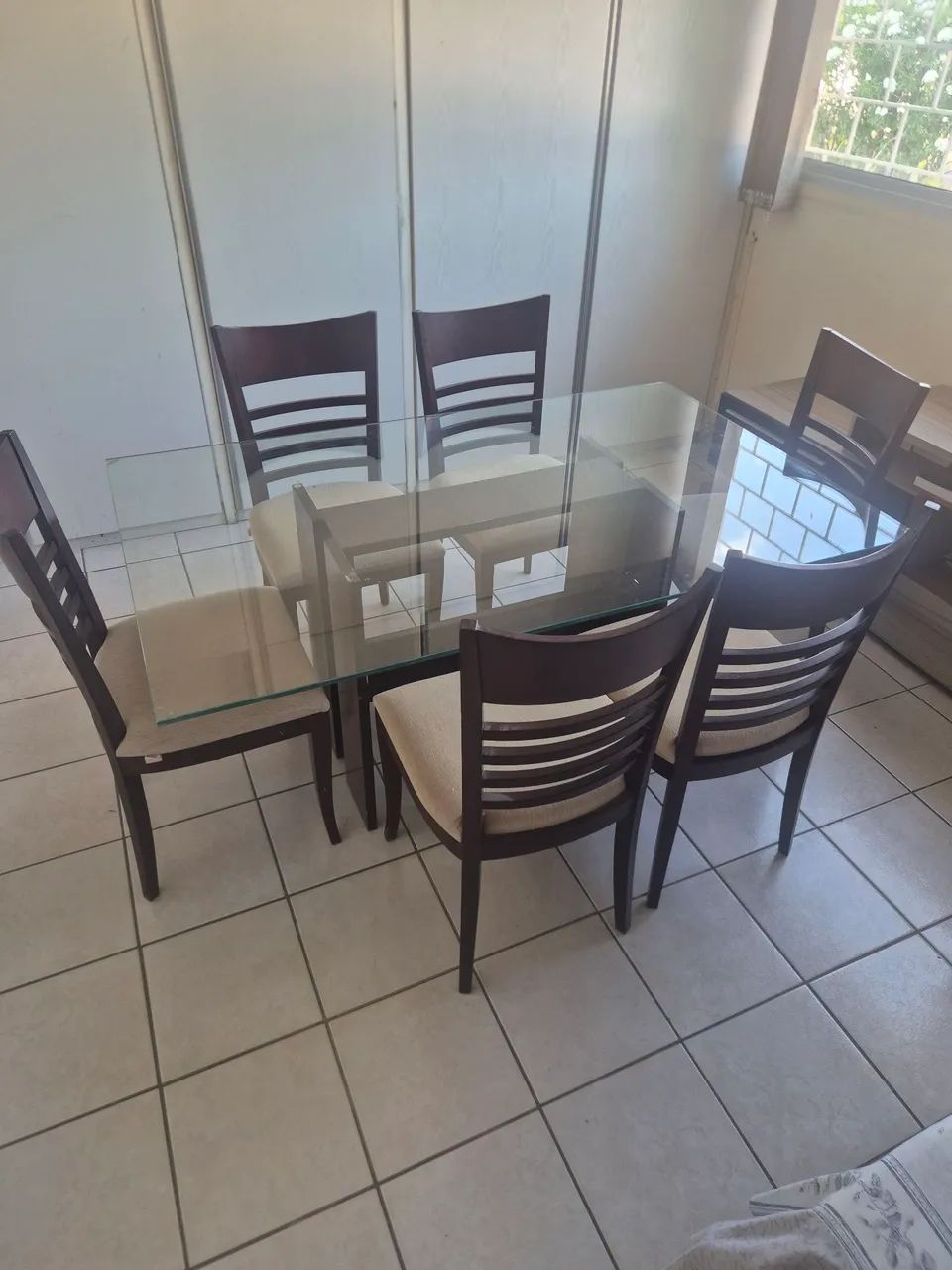 Mesa de jantar de vidro - Foto 3