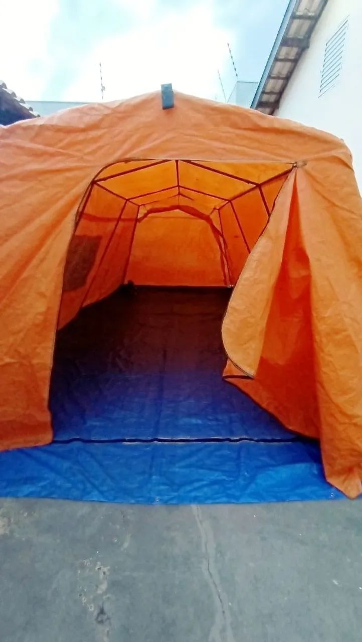 Barraca grande de camping 