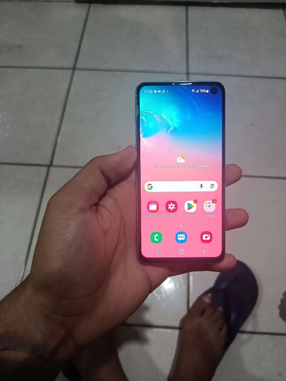 Samsung S10E, 128GB e 6 GB de RAM. - Foto 2