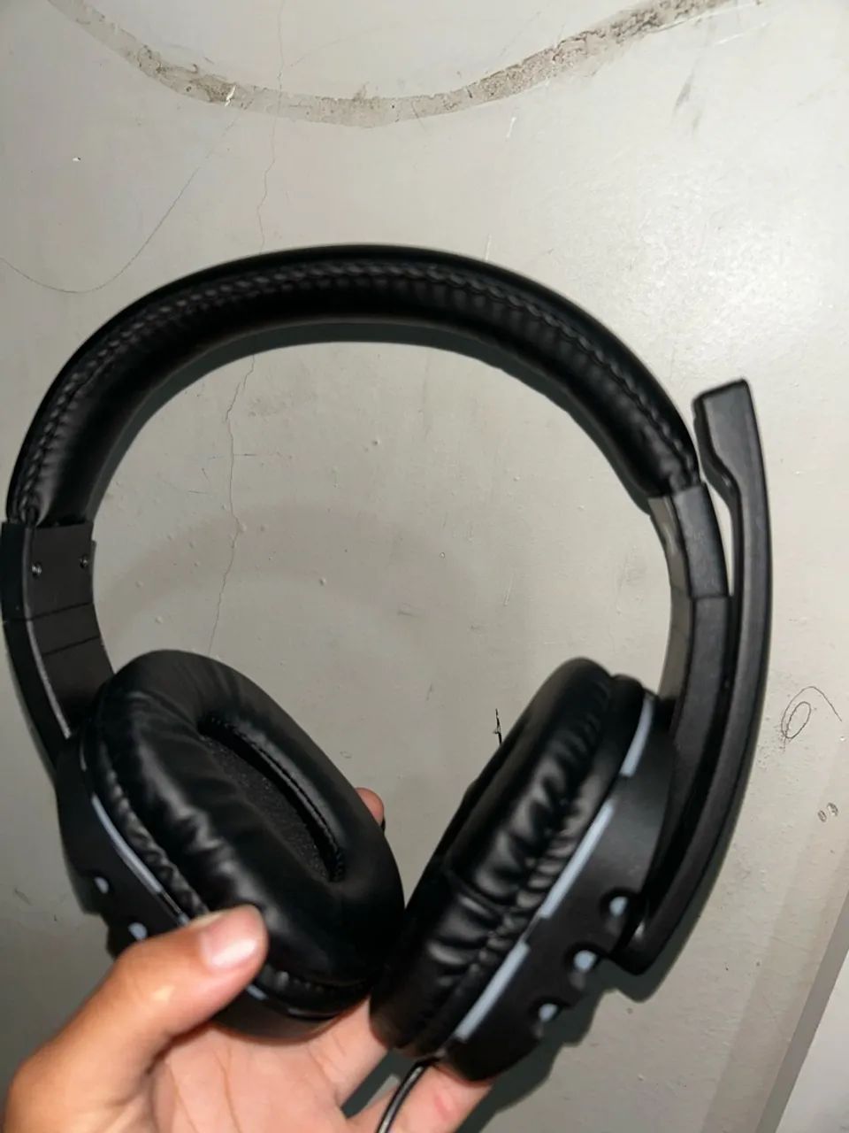 HEADSET GAMER LED RGB COM MICROFONE - Foto 5