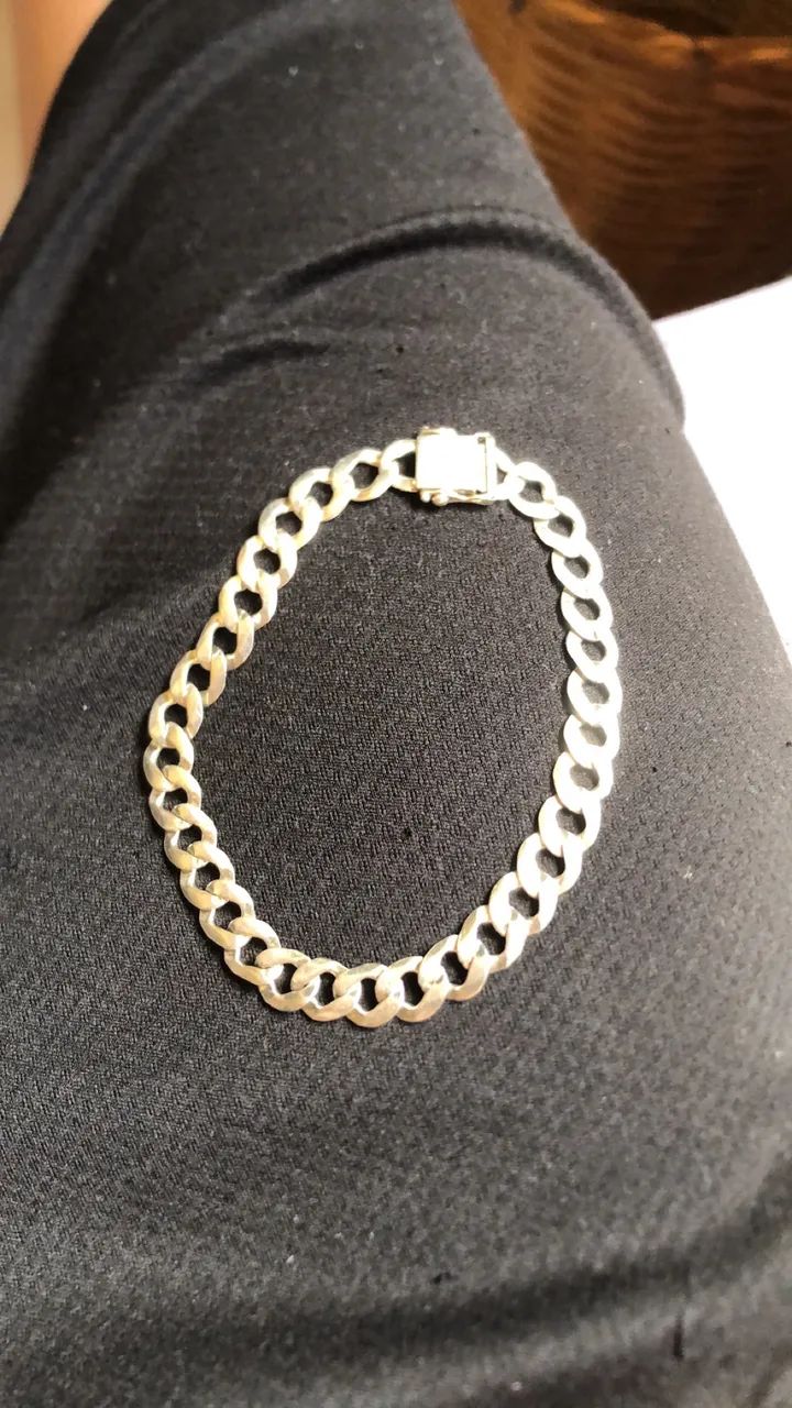 Pulseira de prata  - Foto 2