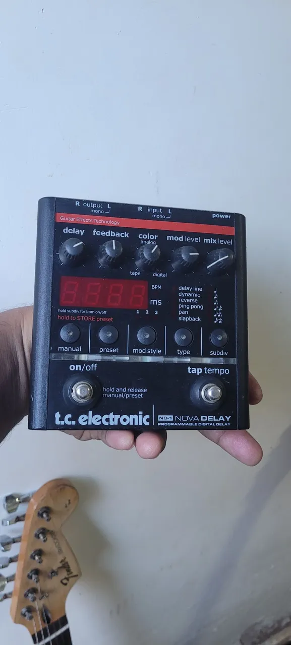 nova delay tc electronic
