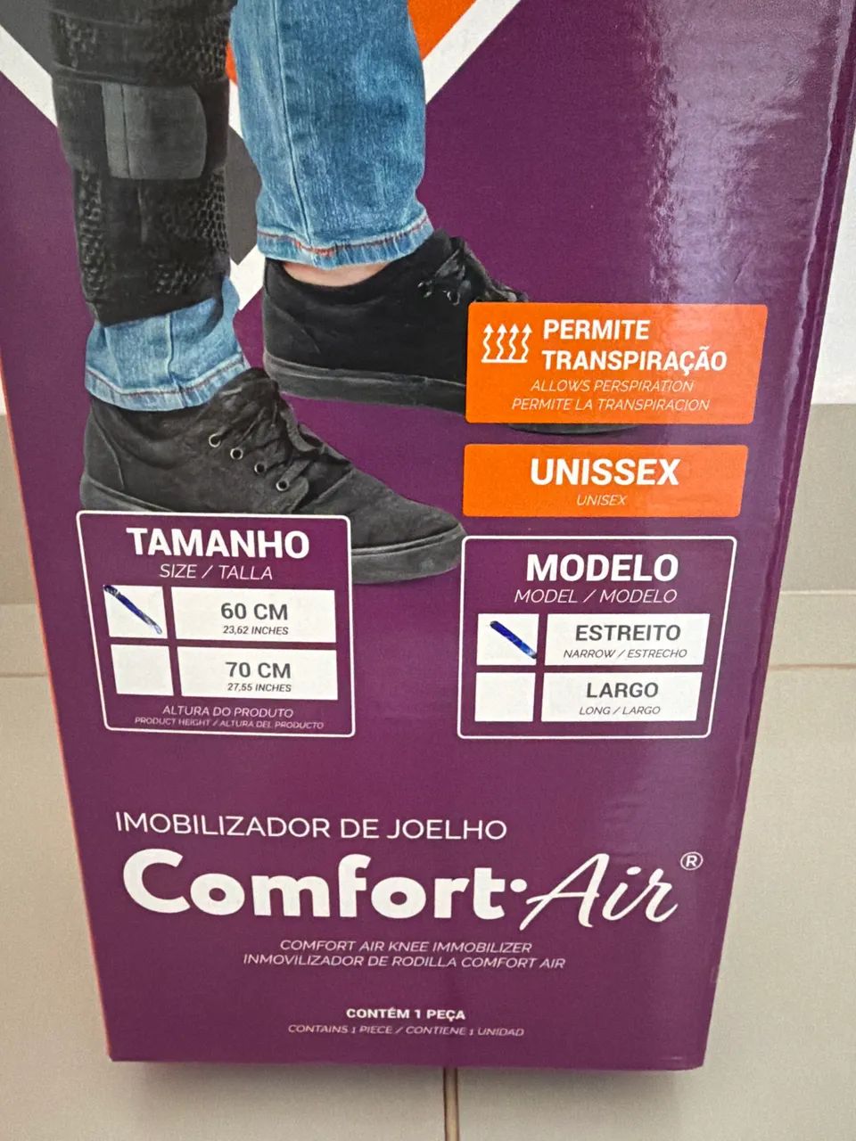 Imobilizador de joelho - Foto 2