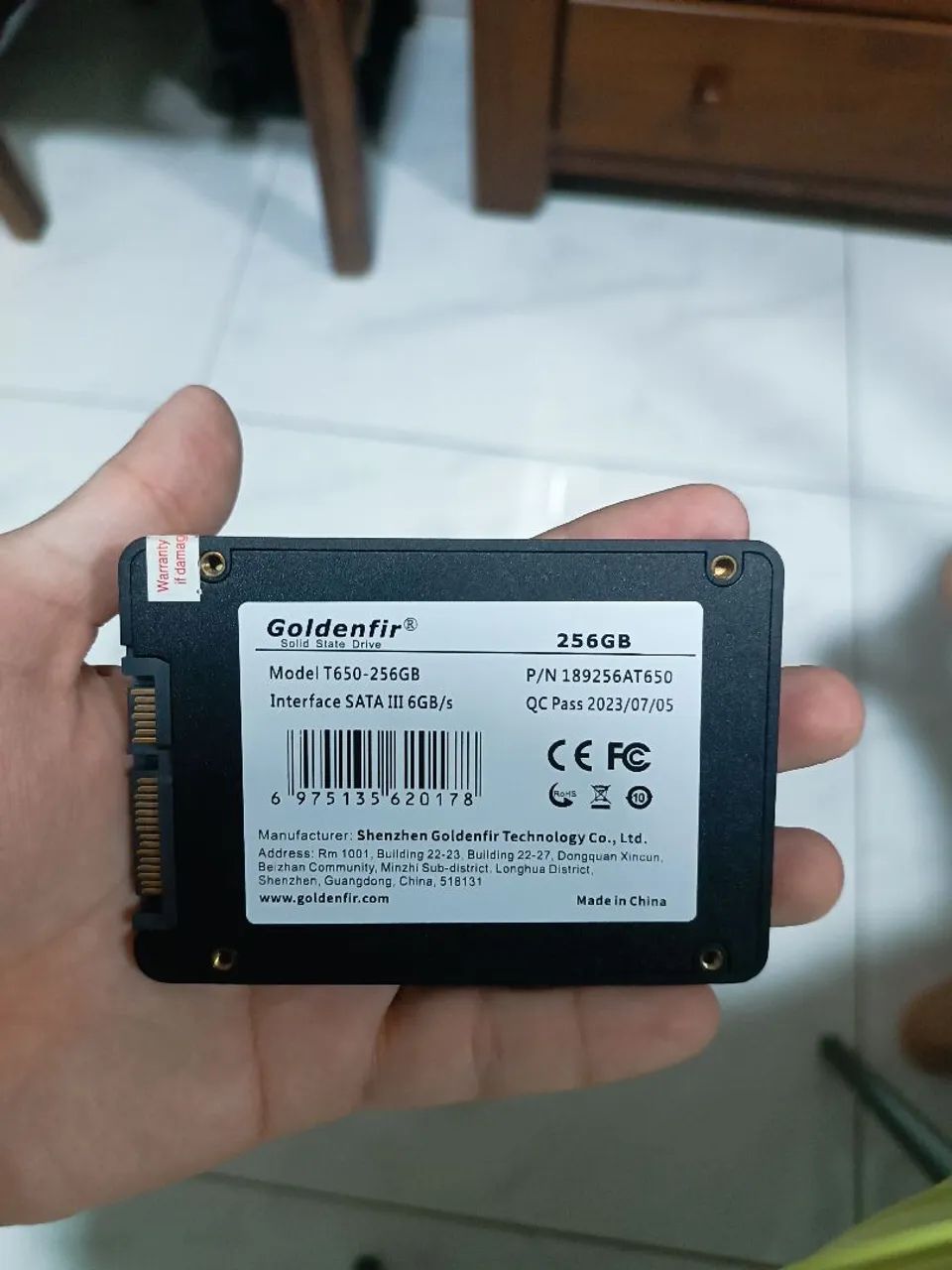 SSD SATA 256 GB - Foto 2