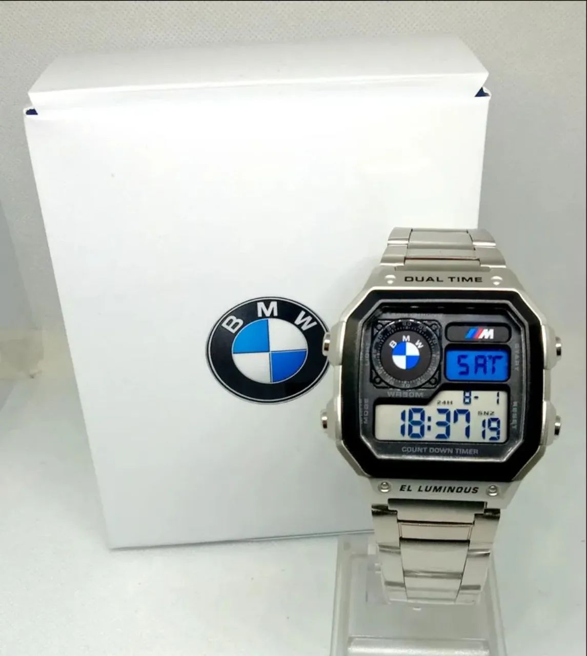 Relógio Custom BMW - base skmei 1299