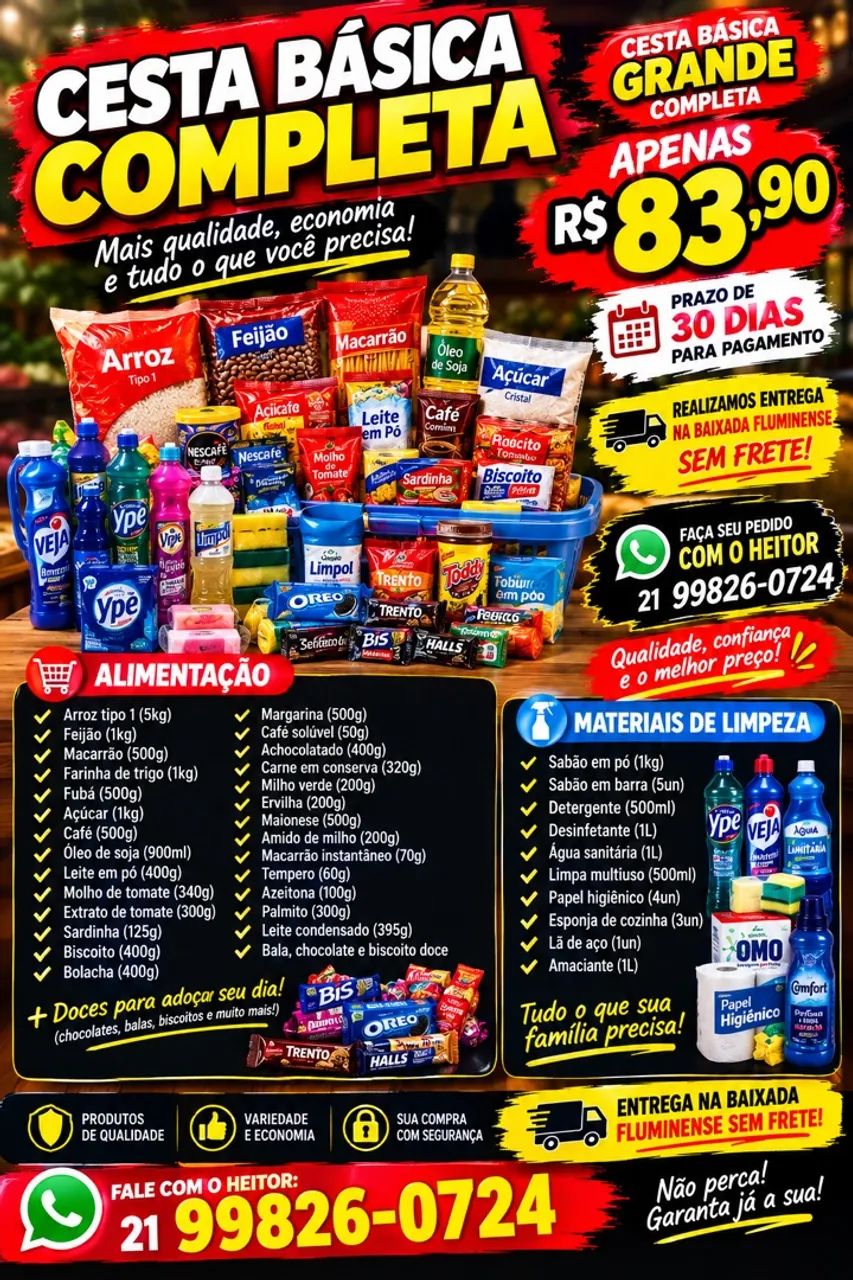 Cesta Básica - Heitor