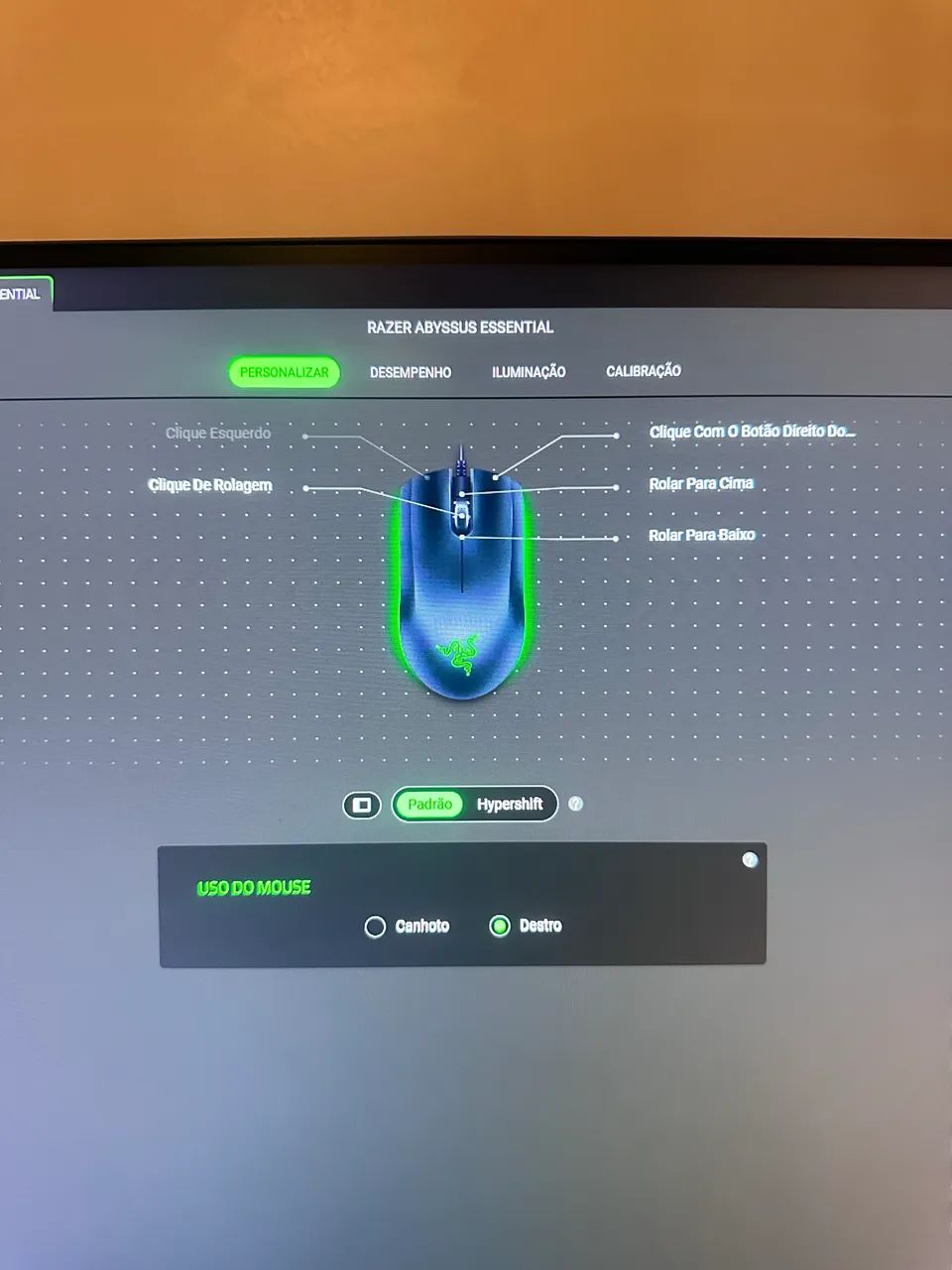 Mouse Gamer Razer Abyssus Essential RGB Chroma - Usado - Foto 5