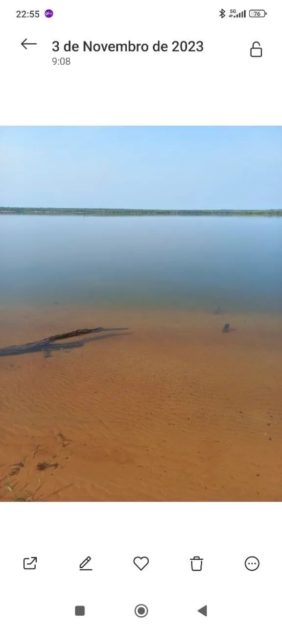 Chácara beira do lago  - Foto 2