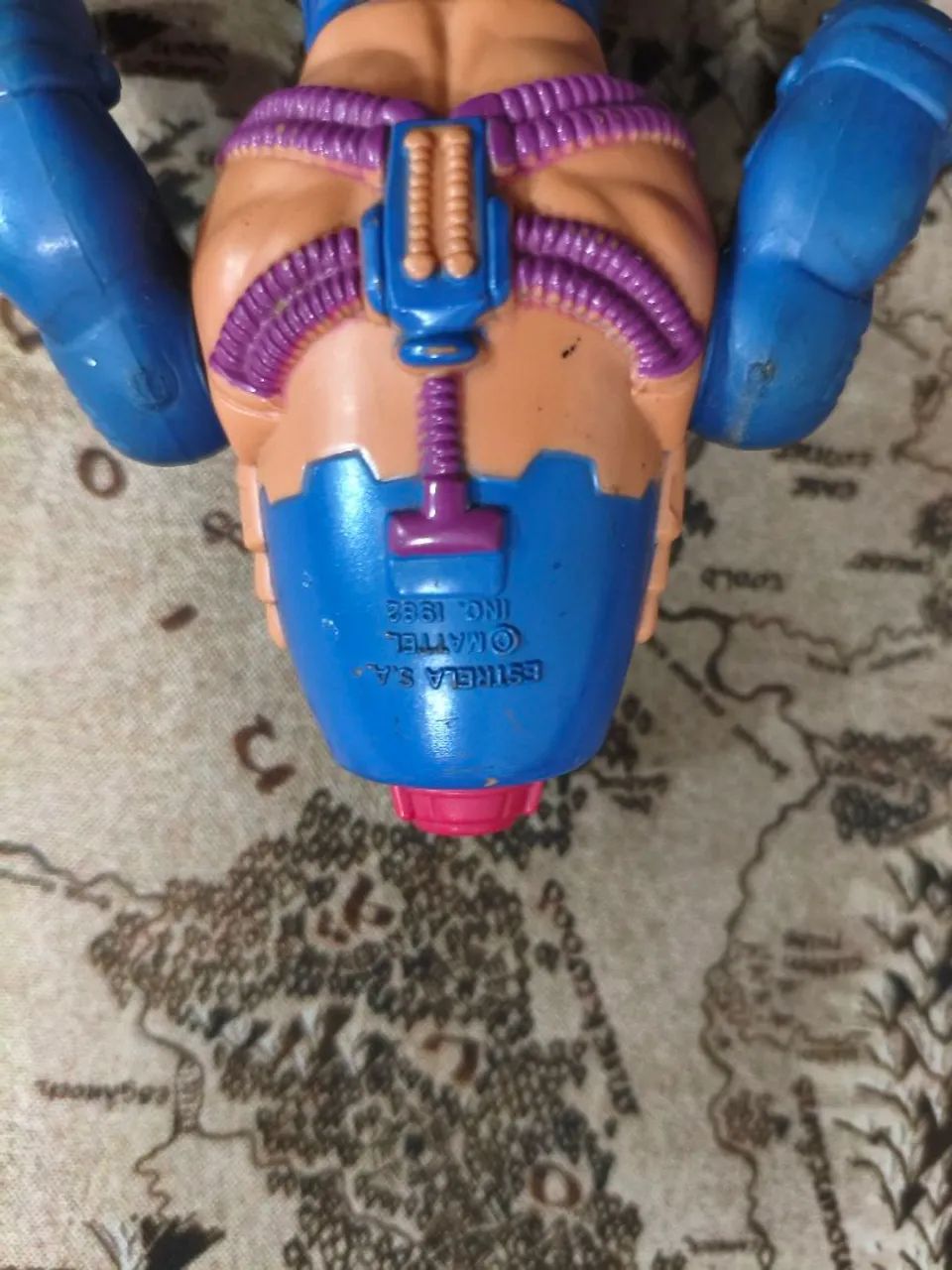 Boneco Esqueleto vilão He Man Masters Of the Universe raro colecionador - Foto 3