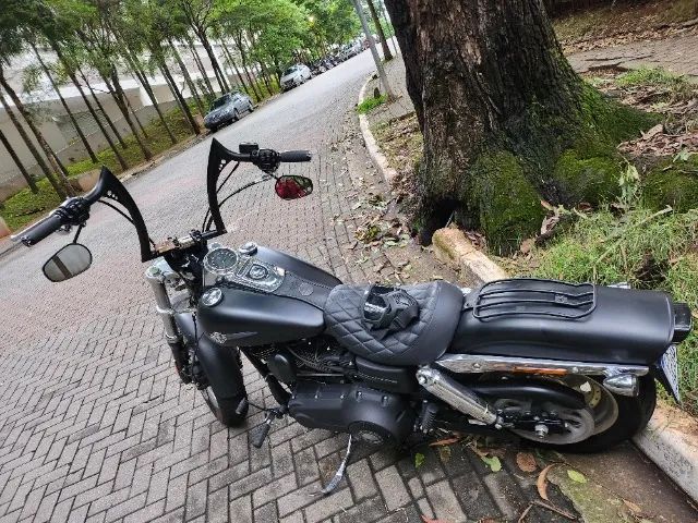 Harley Davidson fatbob 2013 = super conservada fa - Foto 4