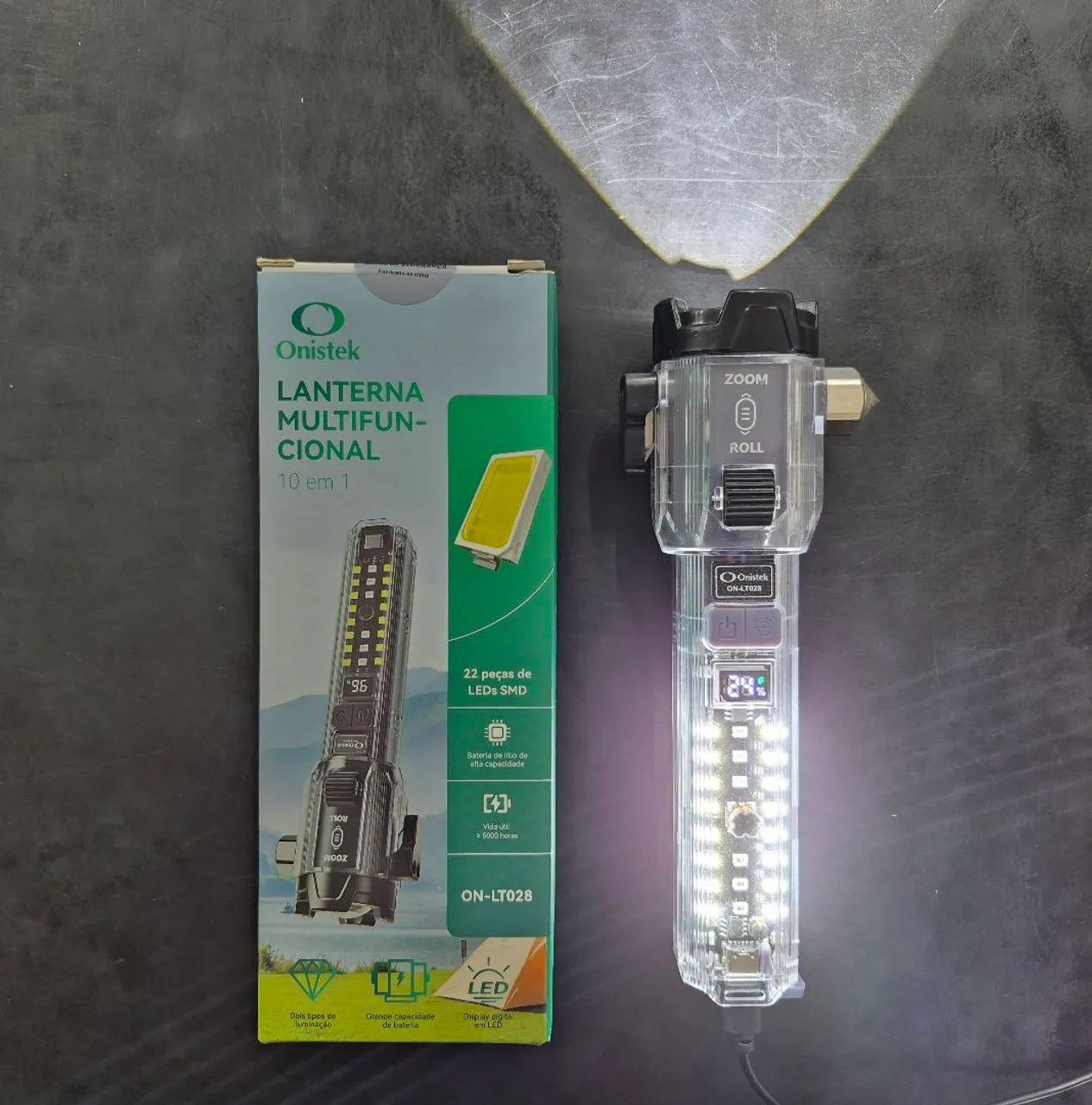 LANTERNA MULTIFUNCIONAL 10 EM 1