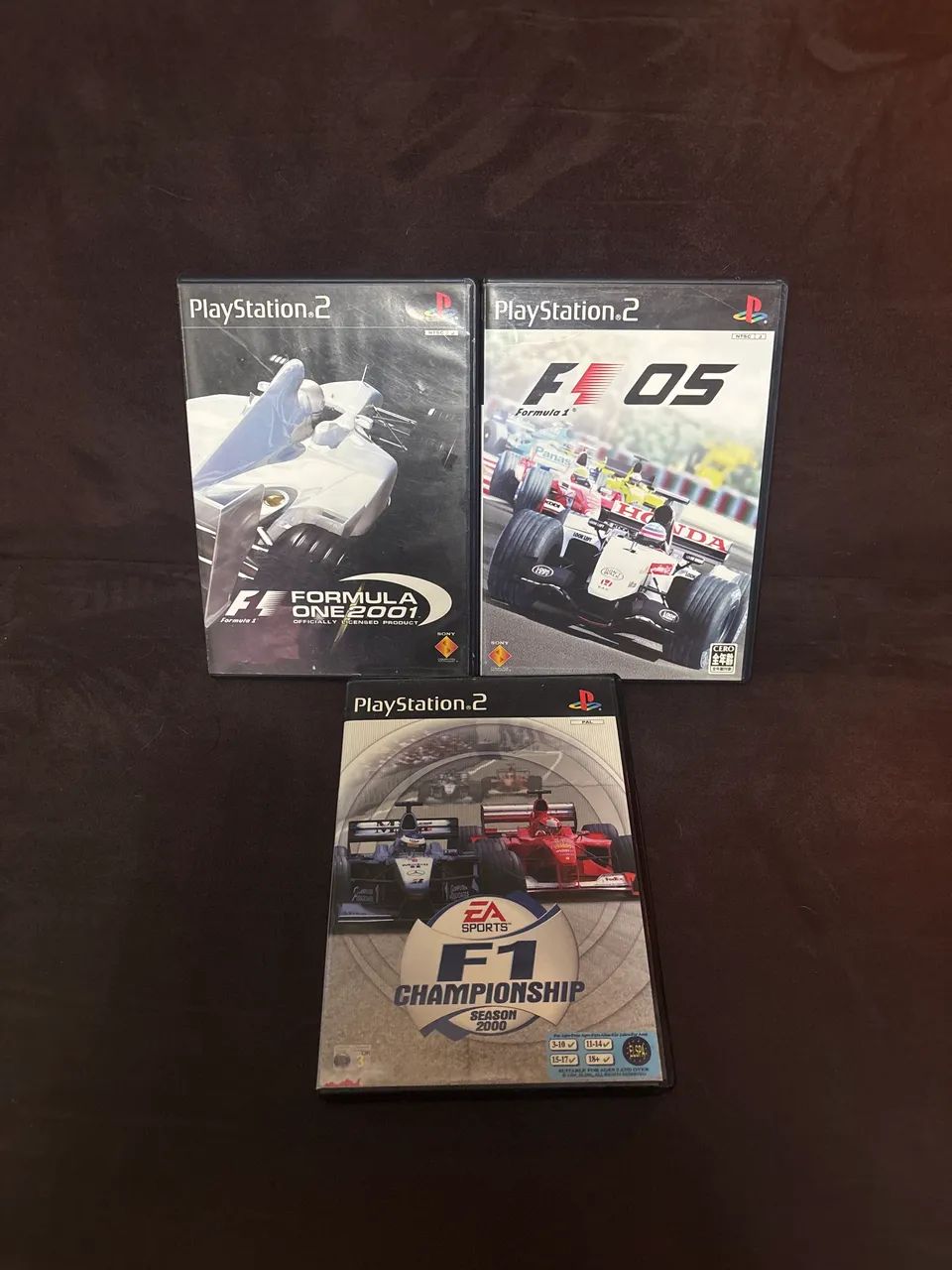 Coleção Fórmula 1 - PS2