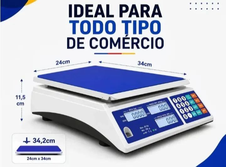 Balança digital 40 kilos. Nova zerada de fábrica  - Foto 3