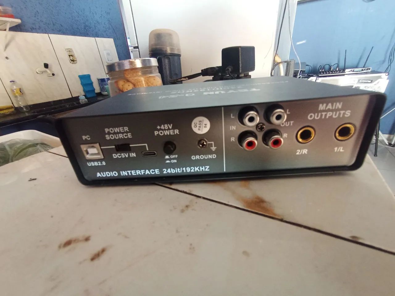 Interface de áudio Q24 nova - Foto 4