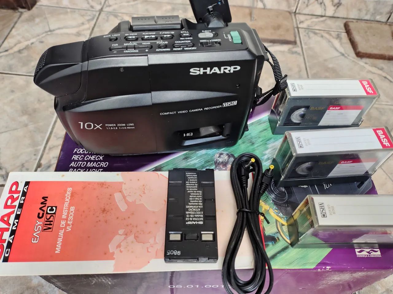 Máquina filmadora Sharp 