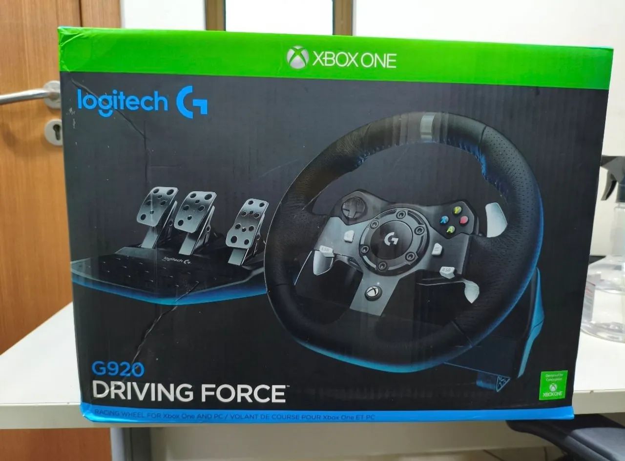 Volante Logitech G920 para PC e XBOX