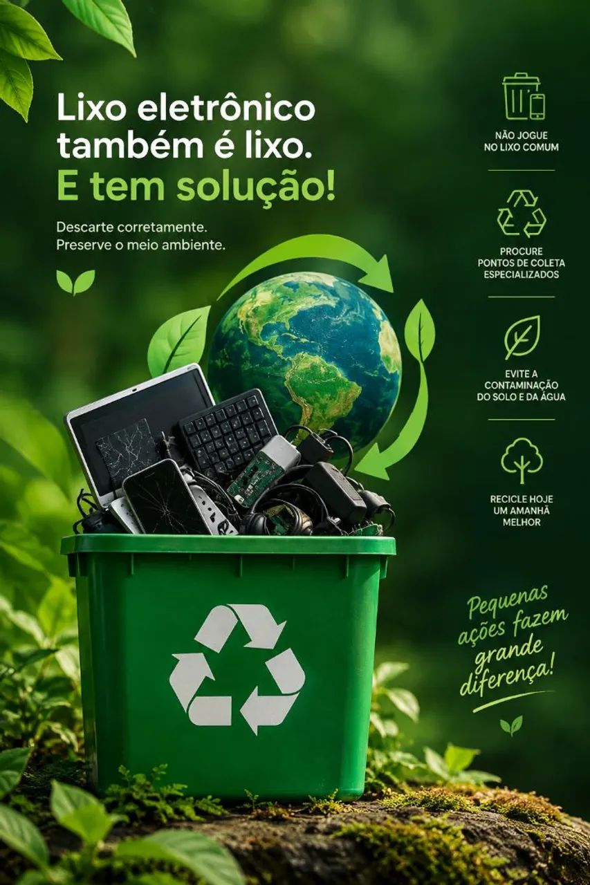 RECOLHO LIXO ELETRÔNICO   - Foto 2
