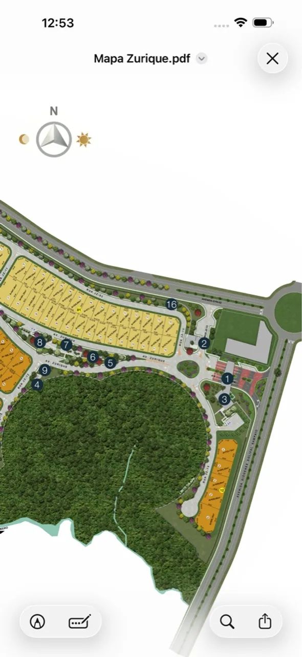 LOTE JARDINS ZURIQUE PRÓX PORTARIA - Foto 2