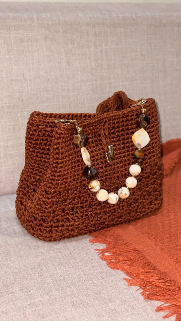 Bolsa em crochê 