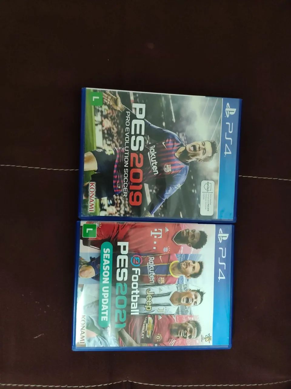 PES 2019 e PES 2021 PS4 