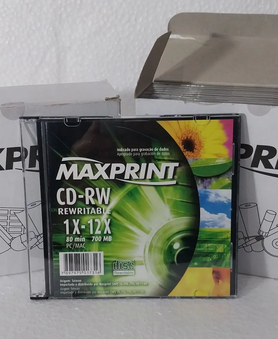 20 unidades RW REWRITABLE MAXPRINT  - Foto 2