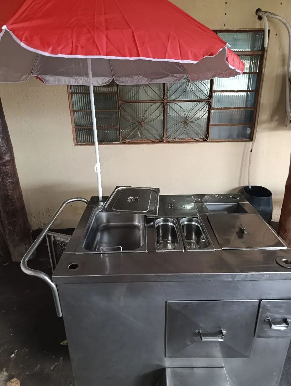 Carrinho de cachorro quente inox RS 700 - Foto 5
