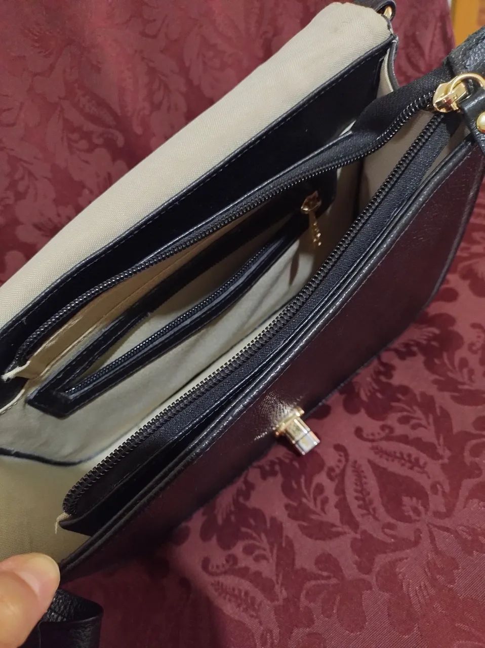 Bolsa couro legitimo  - Foto 4