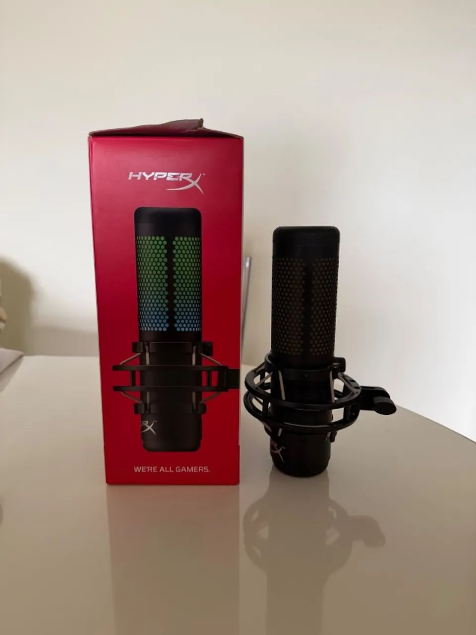 Hyperx Quadcast S - Microfone Profissional Gamer/Streaming - Foto 3