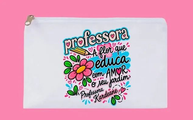 Bolsa tecido e nécessaire personalizadas  - Foto 2