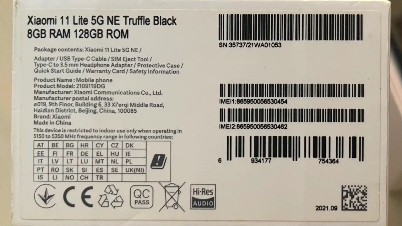 Xiaomi MI 11 Lite 5G NE  - Foto 3