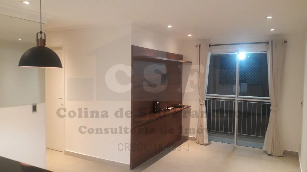 Apartamento para locação em São Paulo-SP, bairro Jaguaré: 2 quartos, 1 suíte, 3 salas, 2 b