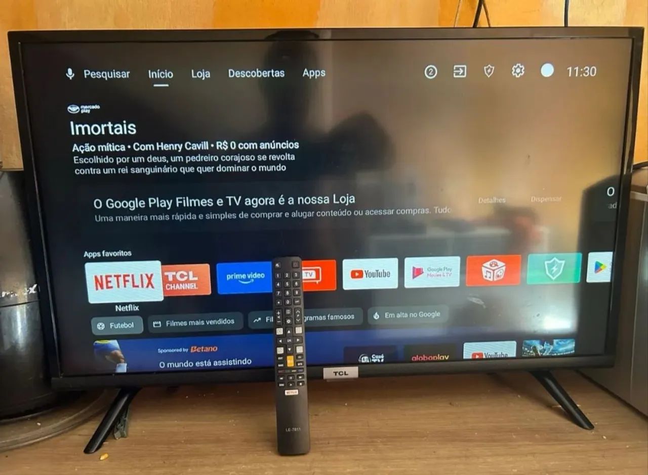 Tv TCL 32 polegadas Android 4k - Foto 2