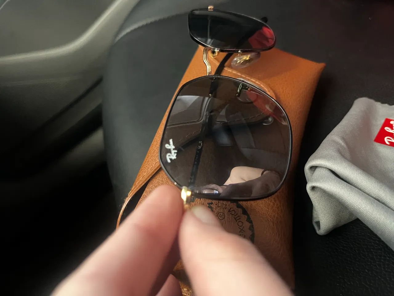 Óculos Rayban Original Hexagonal - Foto 3