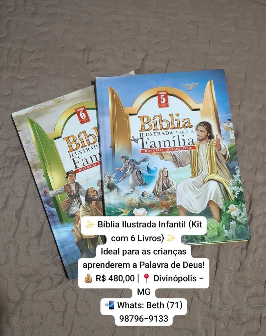 Bíblia Ilustrada para crianças  - Foto 2