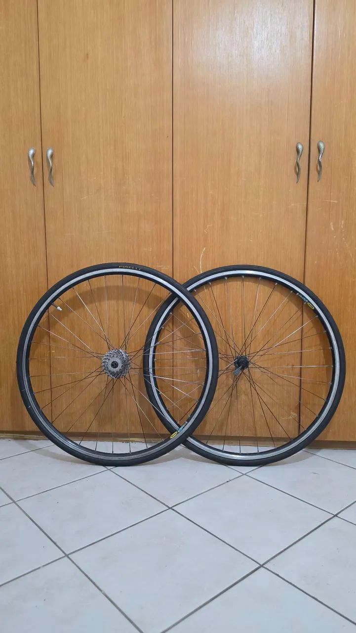 Rodas mavic xp21 + cubos shimano 