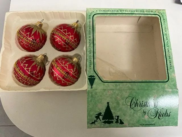 Bolas de Natal de vidro - Foto 2