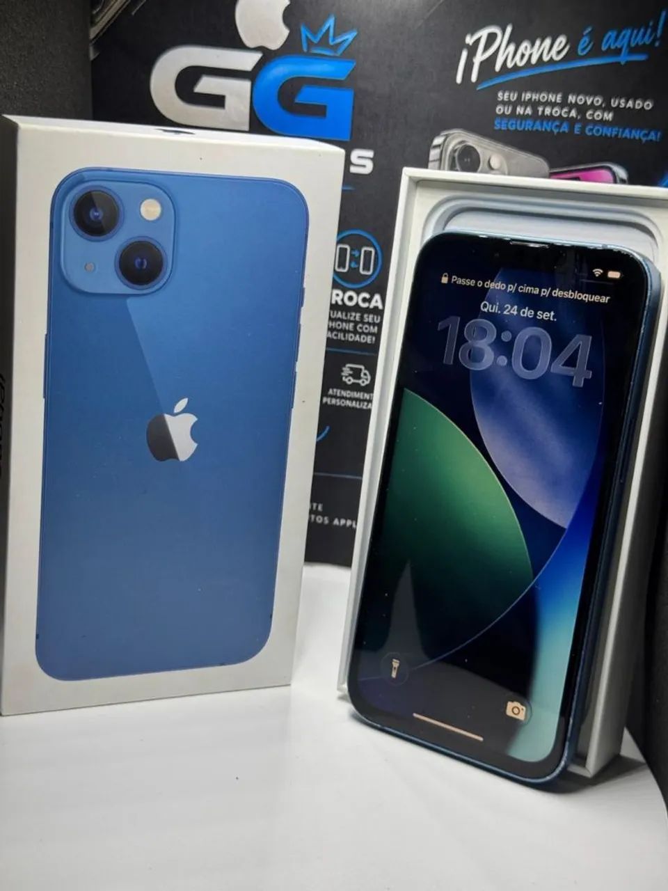 Iphone 13 -128gb muito conservado  - Foto 3