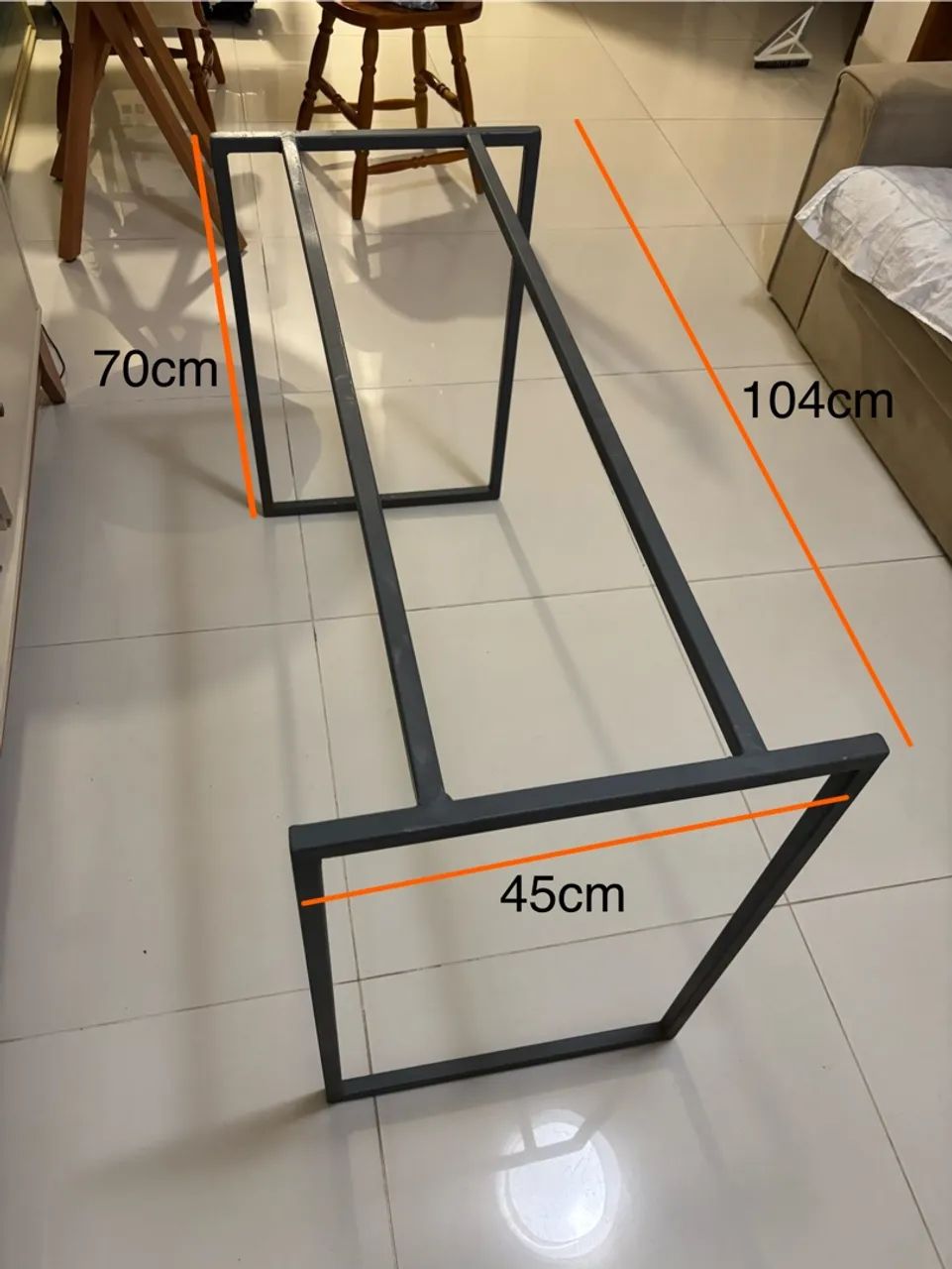 Mesa metálica  - Foto 3