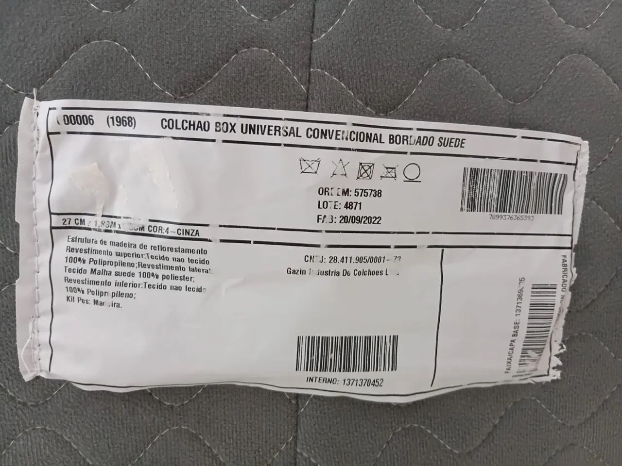 VENDO Cama Box Casal com Colchão  - Foto 2