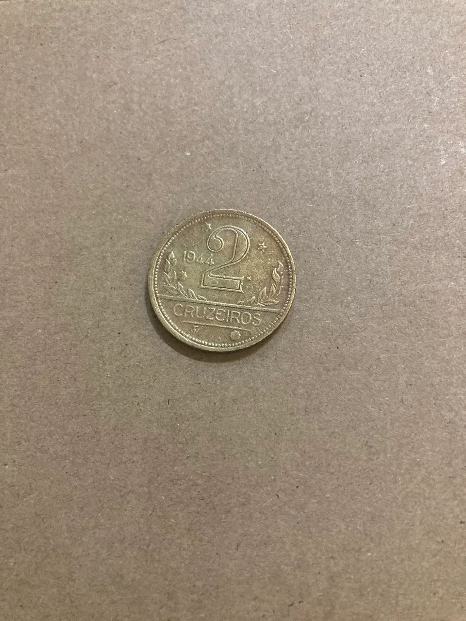 Moeda 2 cruzeiros- 1944
