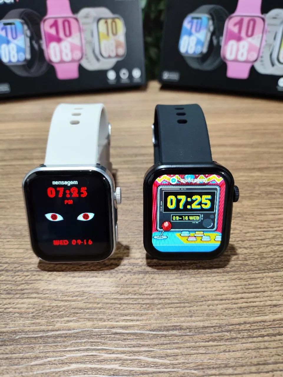 Relógio Smartwatch Bluetooth 2 Pulseiras - Foto 5
