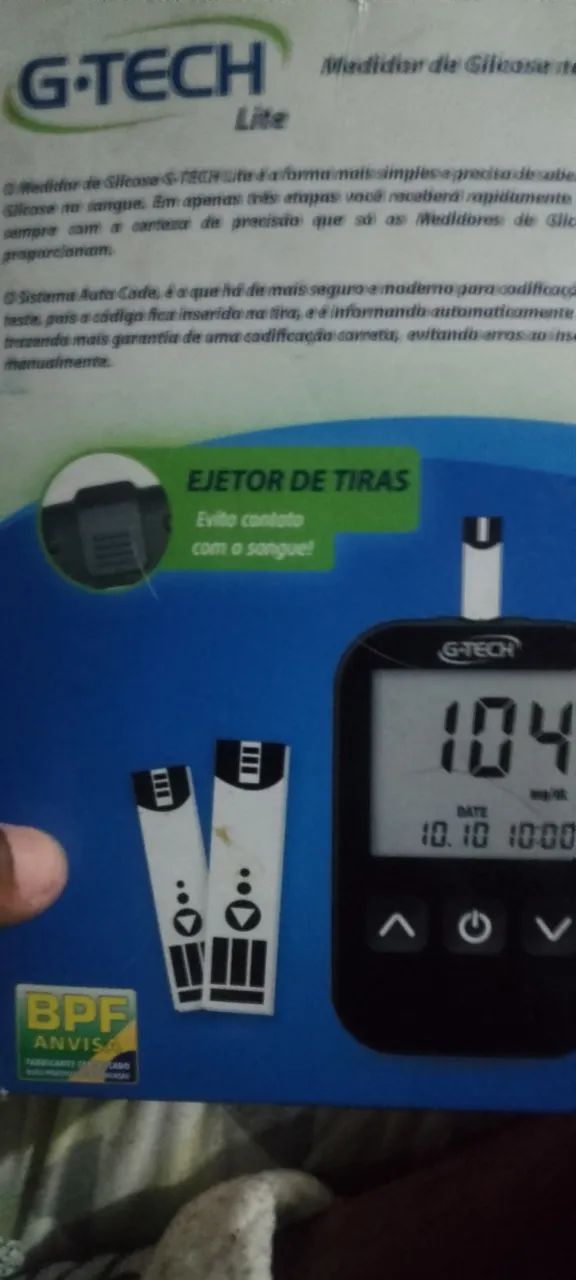 Medidor de glicose no sangue  - Foto 3