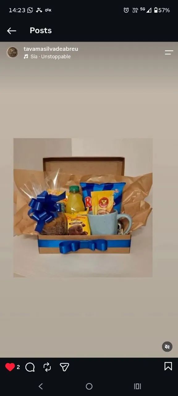 Produção de cestas para presentear  - Foto 3