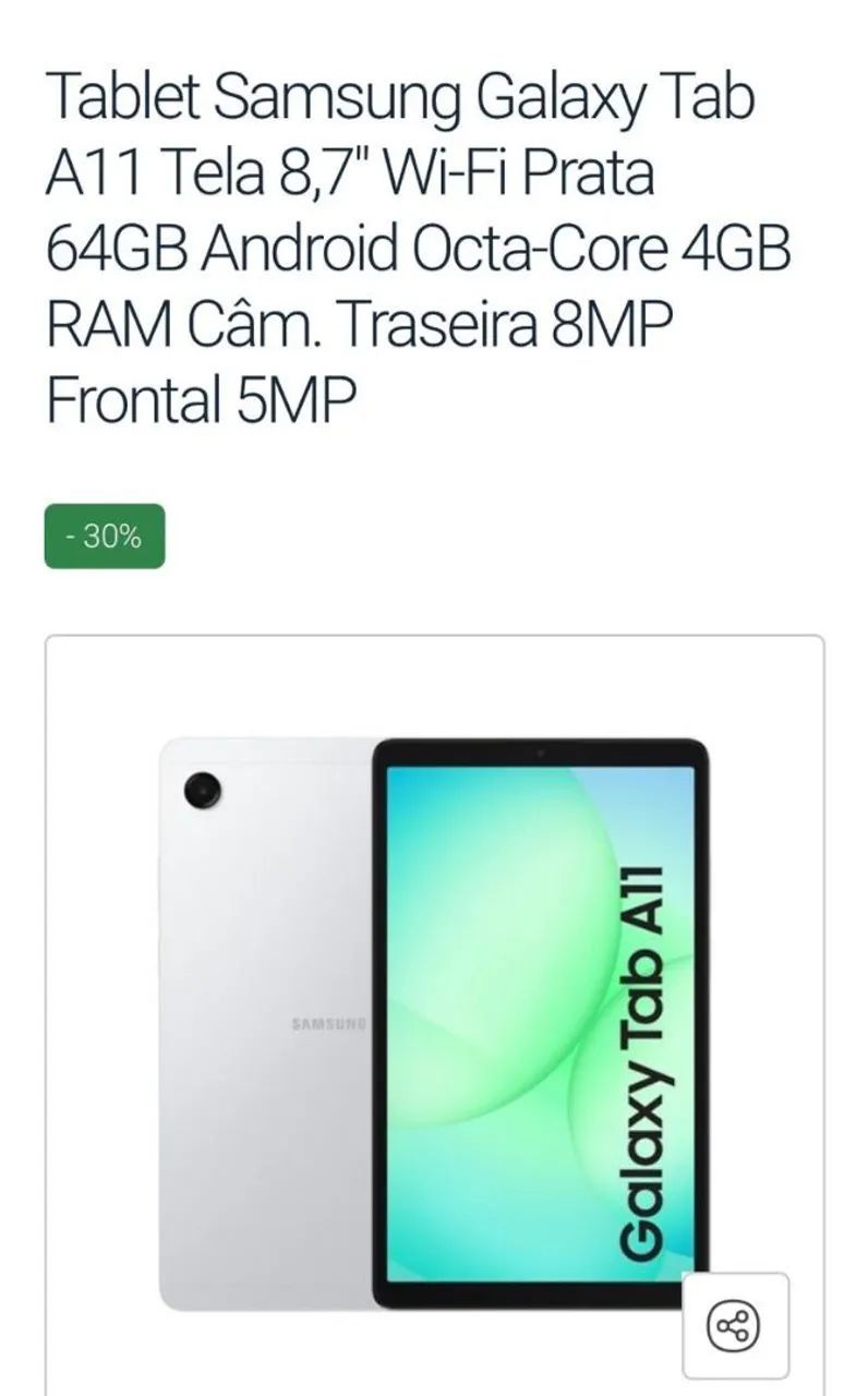 Galaxy Tab A11 64Gb - Foto 4